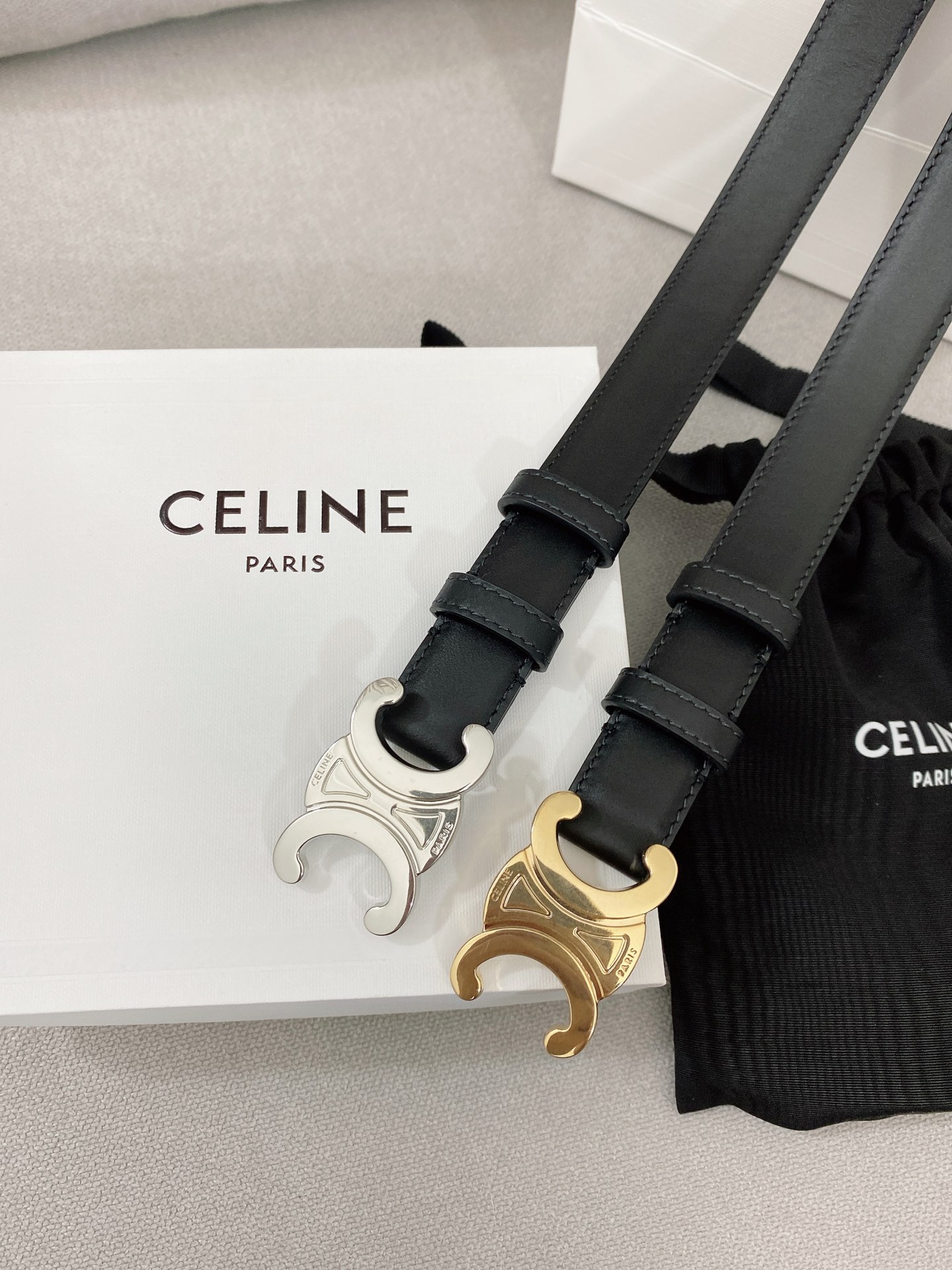 Celine.赛琳全套包装女神必备原单腰带火爆款式原厂小牛皮制作上身效果舒适时尚百搭宽度2.5cm