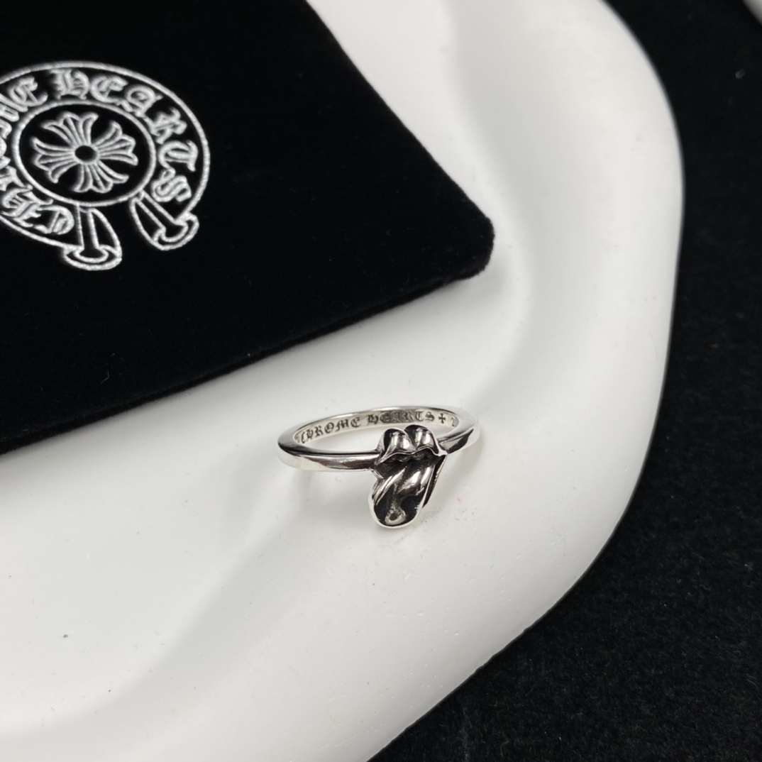 Chrome Hearts Copy
 Jewelry Ring- 1:1 Replica Wholesale
 Grey Vintage