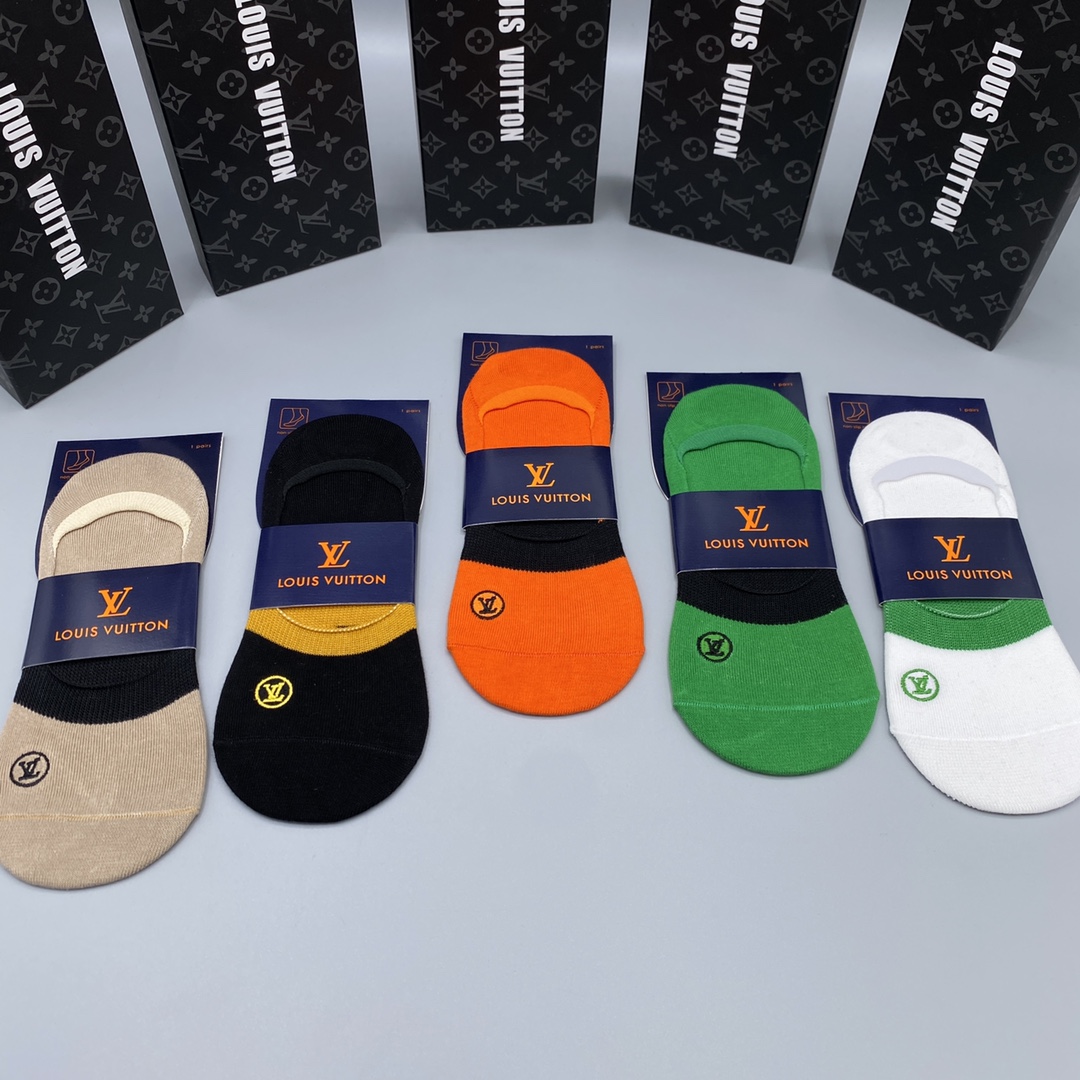 Louis Vuitton Invisible Socks - Upgraded Quality, Antibacterial, and Sweat-Absorbing 5 i1680881566 6283 3