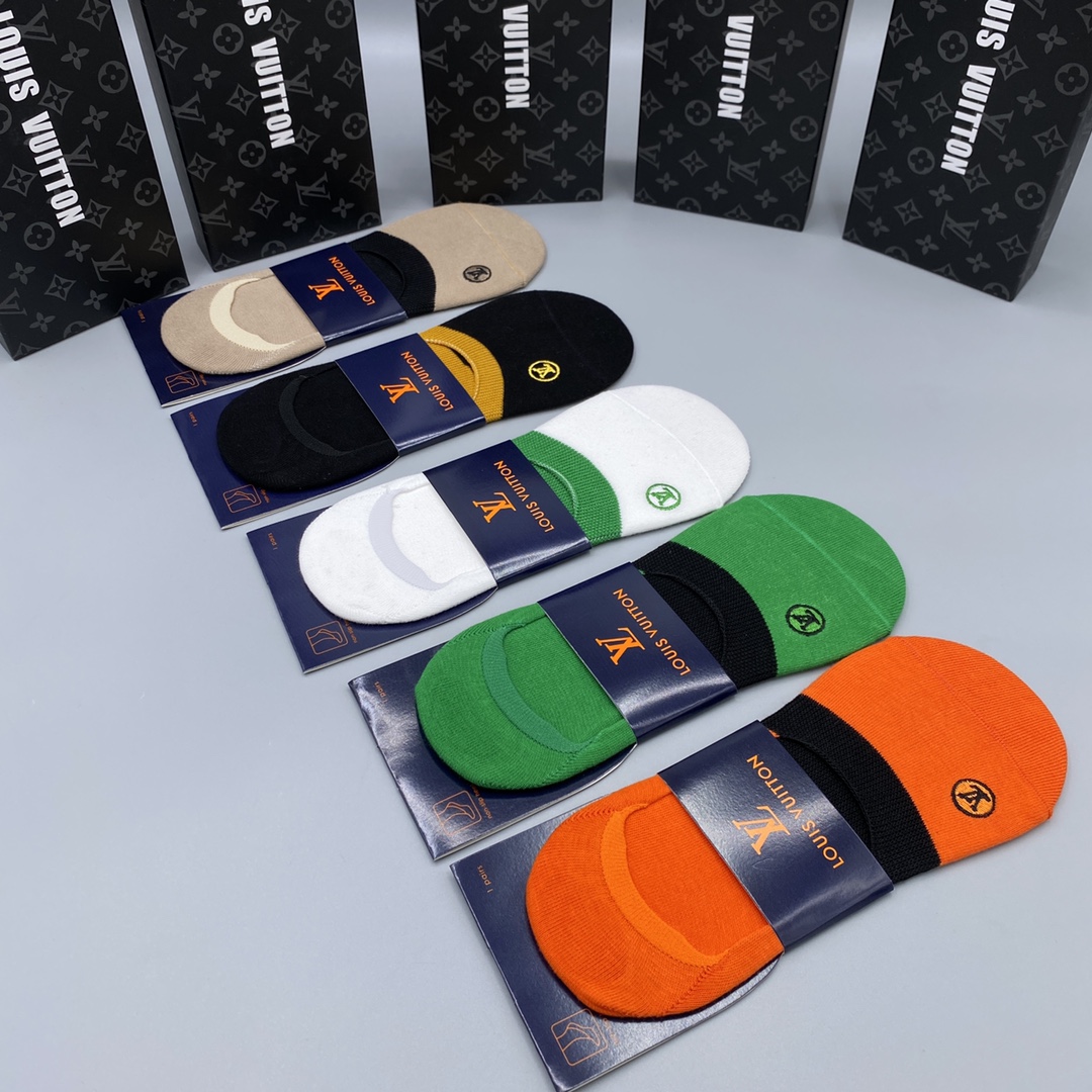 Louis Vuitton Invisible Socks - Upgraded Quality, Antibacterial, and Sweat-Absorbing 6 i1680881566 8295 4