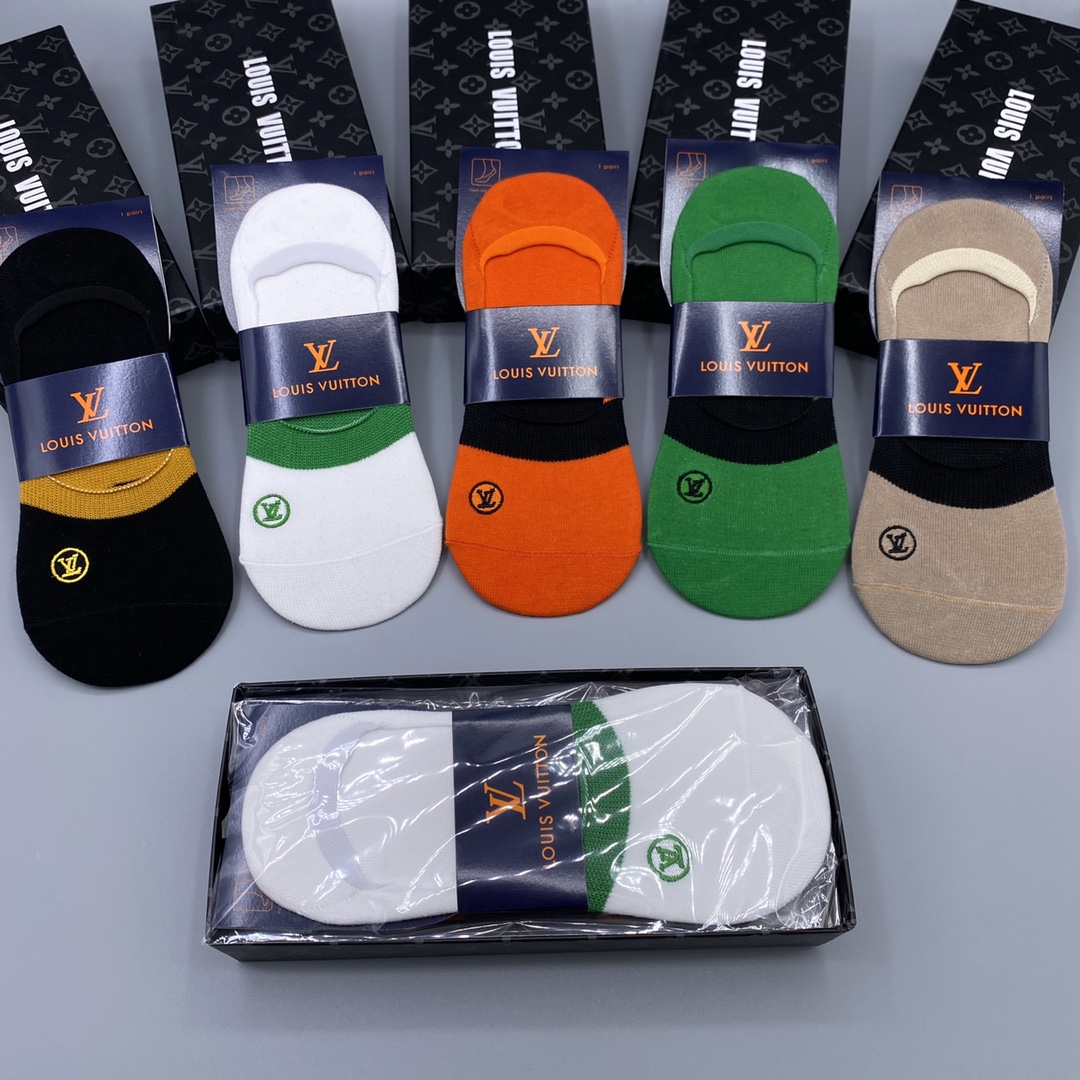 Louis Vuitton Invisible Socks - Upgraded Quality, Antibacterial, and Sweat-Absorbing 8 i1680881566 8595 6