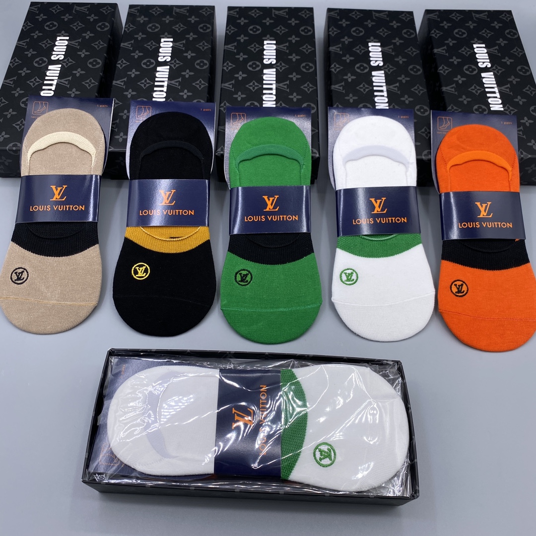 Louis Vuitton Invisible Socks - Upgraded Quality, Antibacterial, and Sweat-Absorbing 2 i1680881566 9372 0
