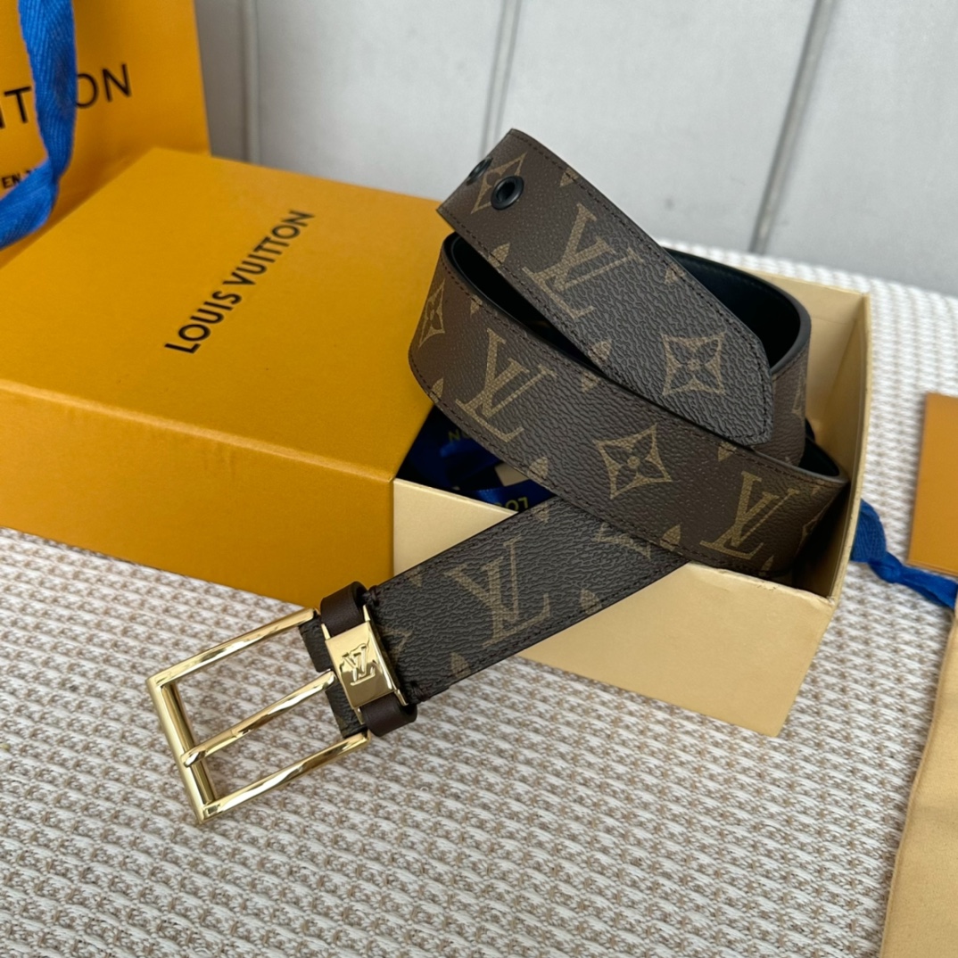 sell Online
 Louis Vuitton Belts Top Quality Replica
 Men Calfskin Cowhide