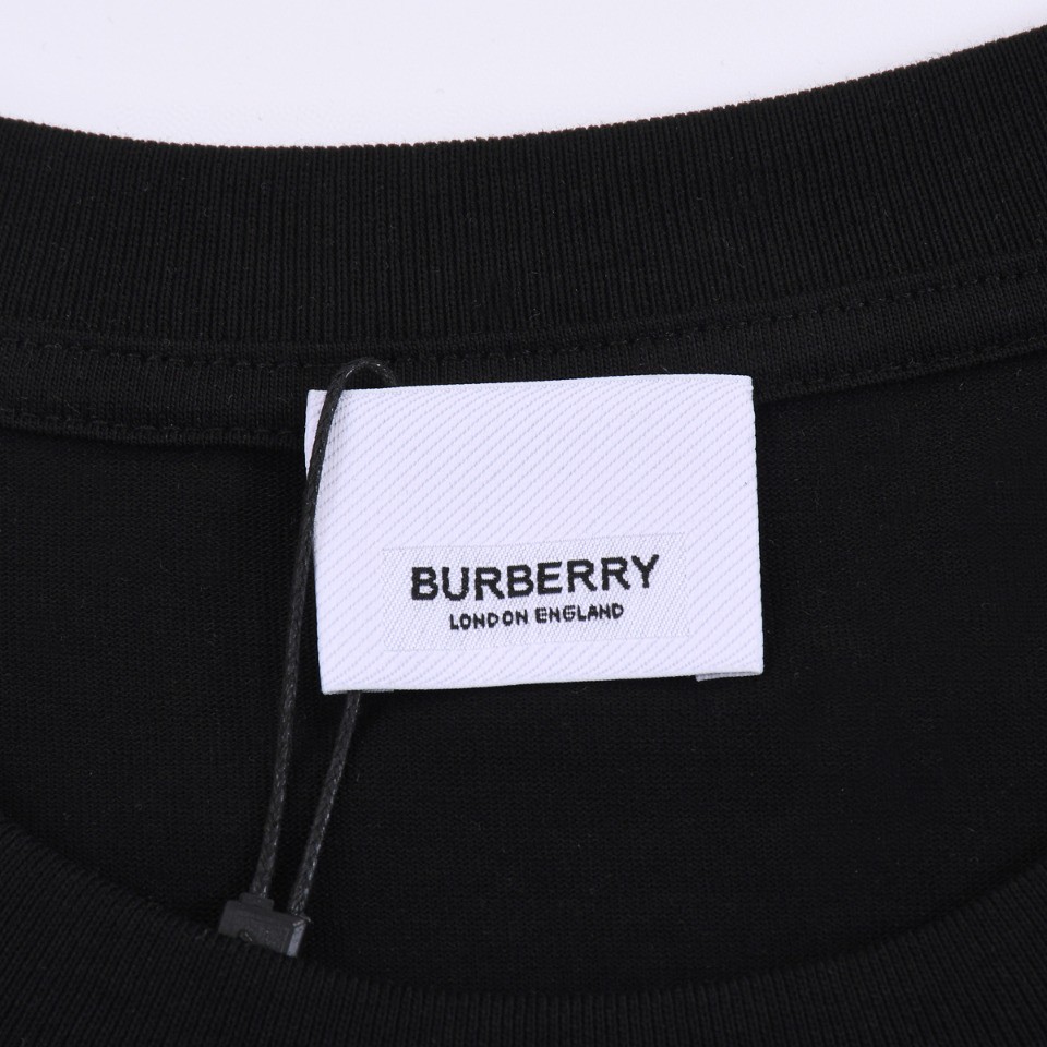 新款Burberry/巴宝莉 23SS 小熊及logo印花短袖T恤