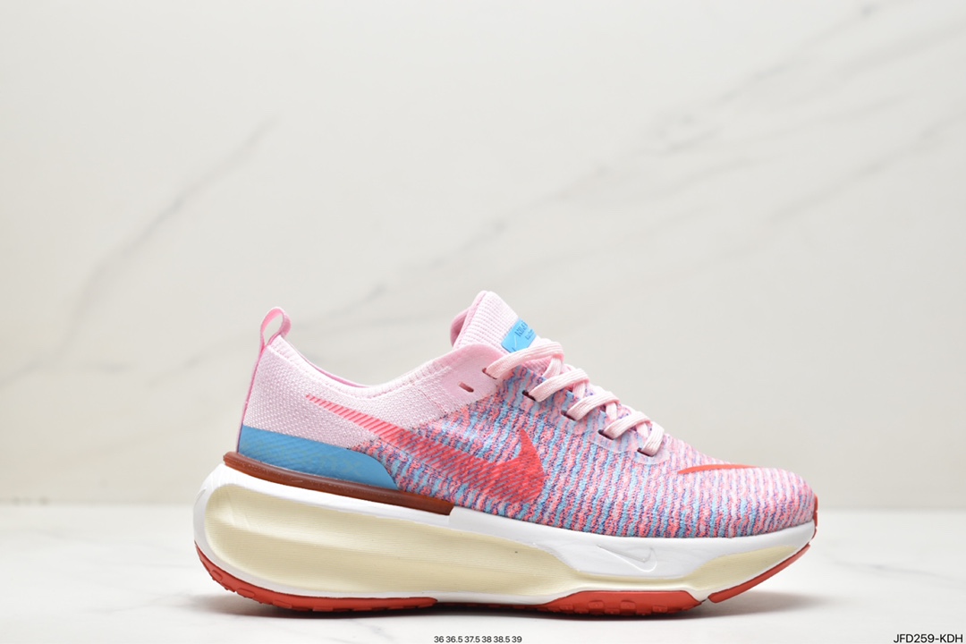 170 耐克NIKE ZOOMX INVINCIBLE RUN FK3 短跑马拉松系带系慢跑鞋DR2615-002