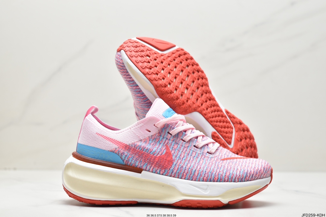 170 耐克NIKE ZOOMX INVINCIBLE RUN FK3 短跑马拉松系带系慢跑鞋DR2615-002