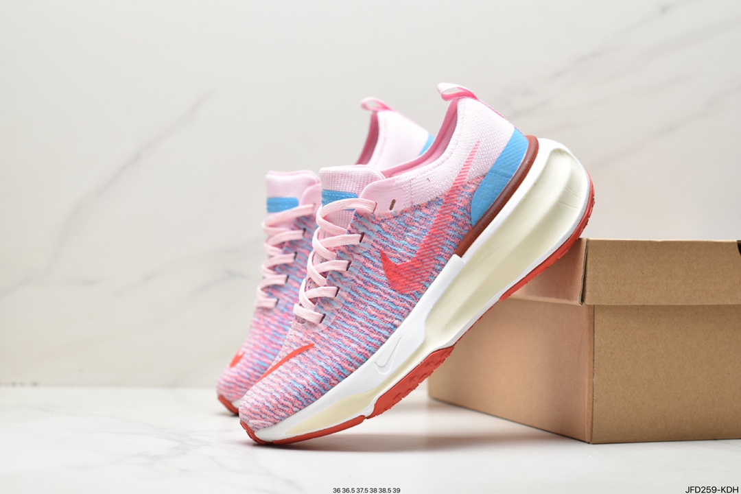 170 耐克NIKE ZOOMX INVINCIBLE RUN FK3 短跑马拉松系带系慢跑鞋DR2615-002