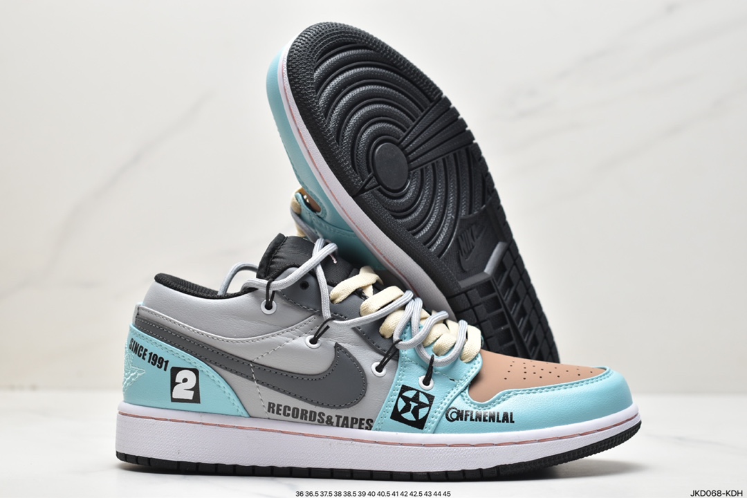 160 耐克Nike Air Jordan 1 Low”Brown Mocha”AJ1低帮乔丹一代553558-062