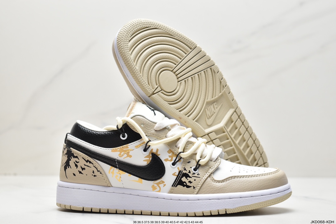 160 耐克Nike Air Jordan 1 Low”Brown Mocha”AJ1低帮乔丹一代553558-062