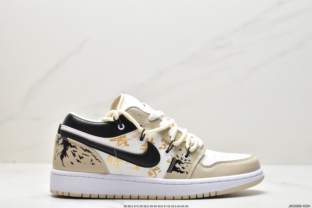160 耐克Nike Air Jordan 1 Low”Brown Mocha”AJ1低帮乔丹一代553558-062