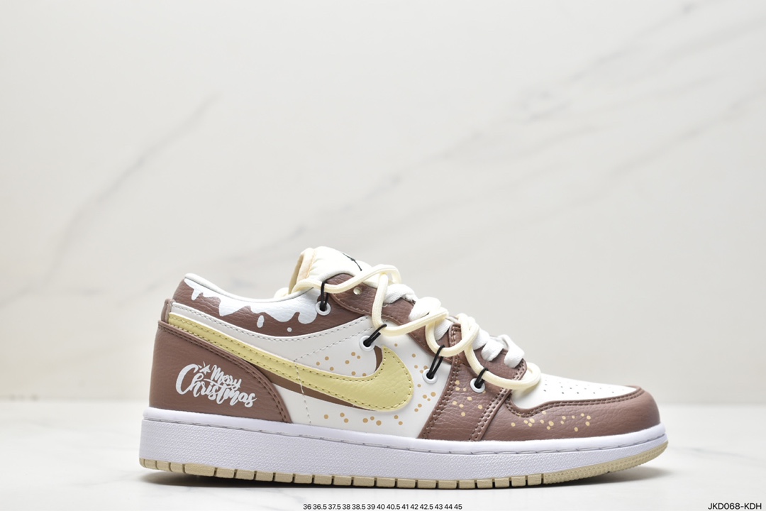 160 耐克Nike Air Jordan 1 Low”Brown Mocha”AJ1低帮乔丹一代553558-062