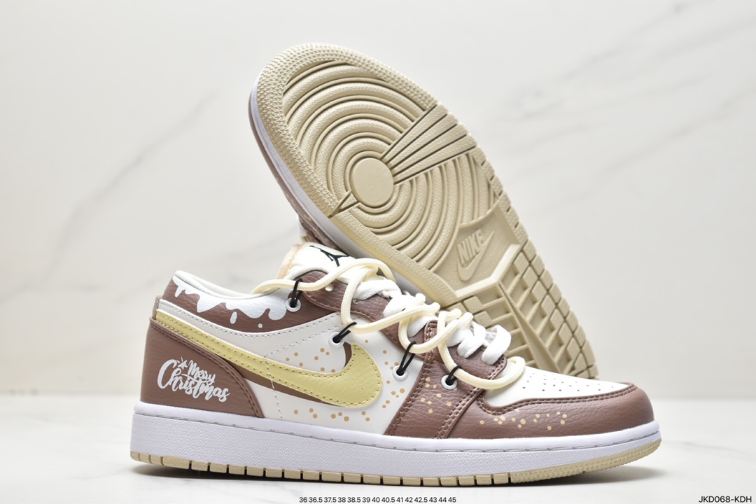 160 耐克Nike Air Jordan 1 Low”Brown Mocha”AJ1低帮乔丹一代553558-062