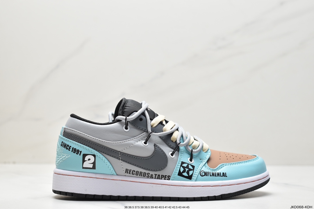 160 耐克Nike Air Jordan 1 Low”Brown Mocha”AJ1低帮乔丹一代553558-062