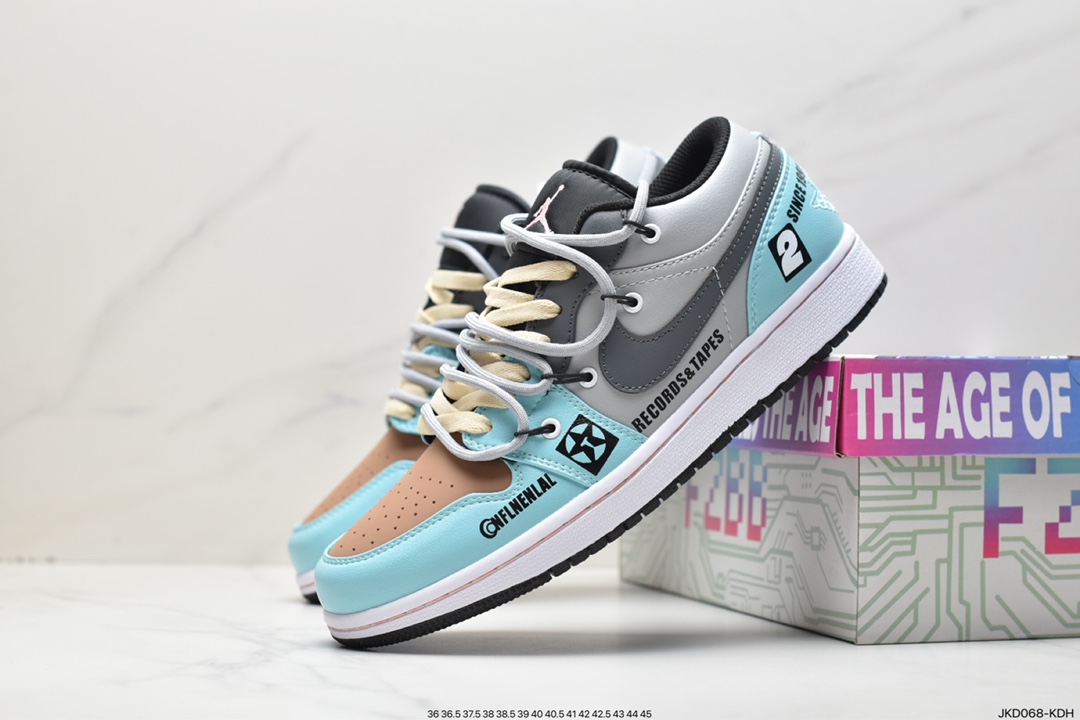160 耐克Nike Air Jordan 1 Low”Brown Mocha”AJ1低帮乔丹一代553558-062