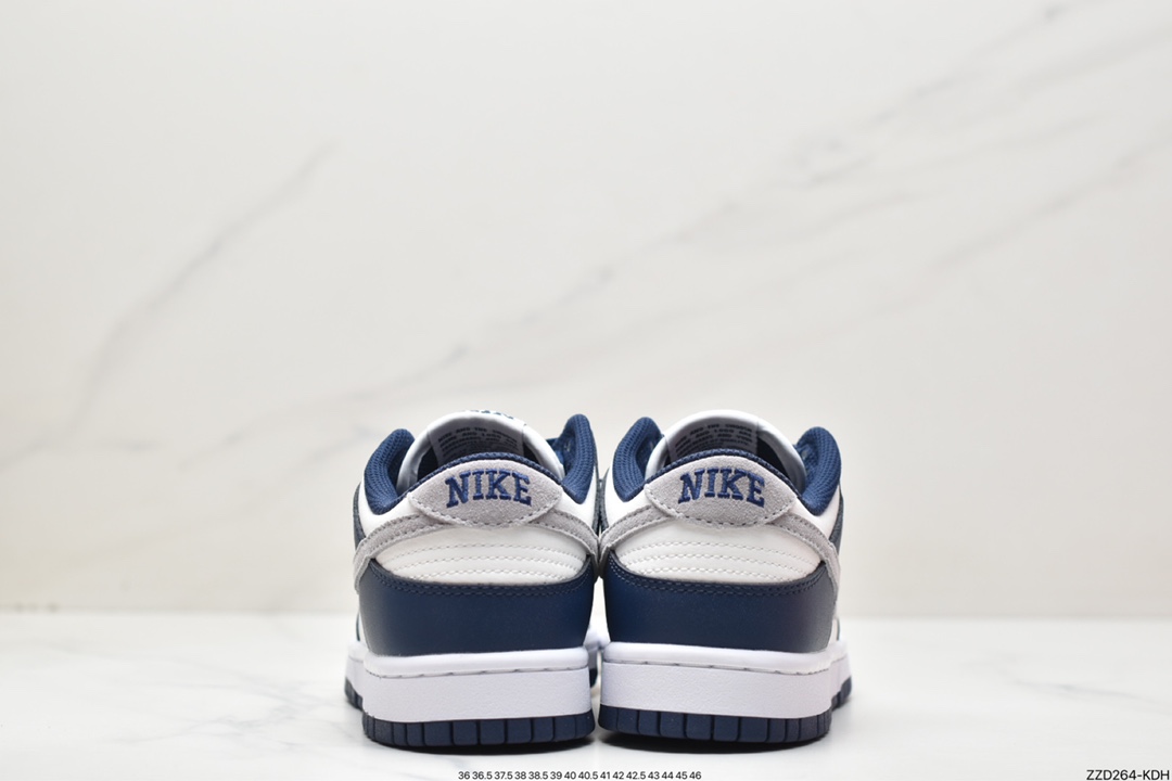 250 Nike SB Dunk Low”Midnight Navy”扣篮系列低帮“新午夜蓝白灰”FD9749-400