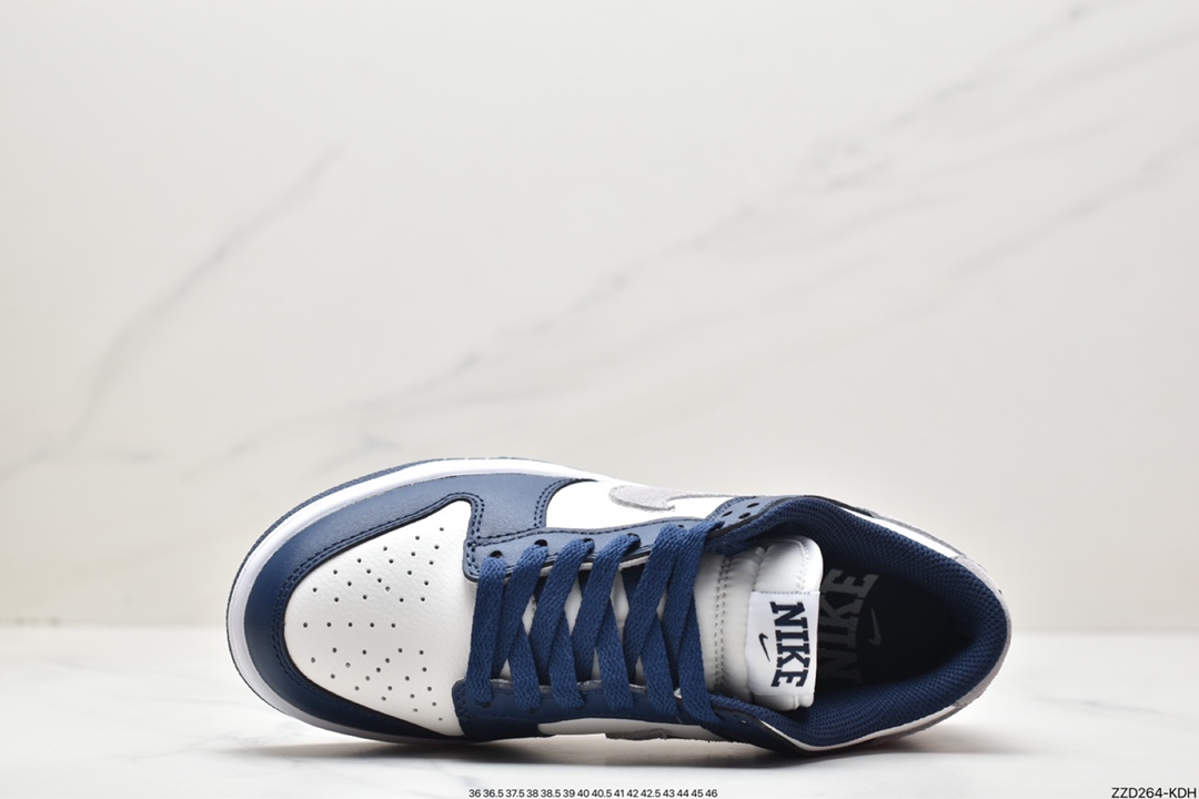 250 Nike SB Dunk Low”Midnight Navy”扣篮系列低帮“新午夜蓝白灰”FD9749-400