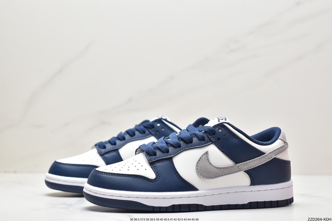 250 Nike SB Dunk Low”Midnight Navy”扣篮系列低帮“新午夜蓝白灰”FD9749-400