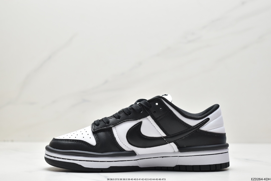370 Nike SB Dunk Low Twist”Panda”扣篮加强版系列低帮休闲运动滑板板鞋DZ2794-001