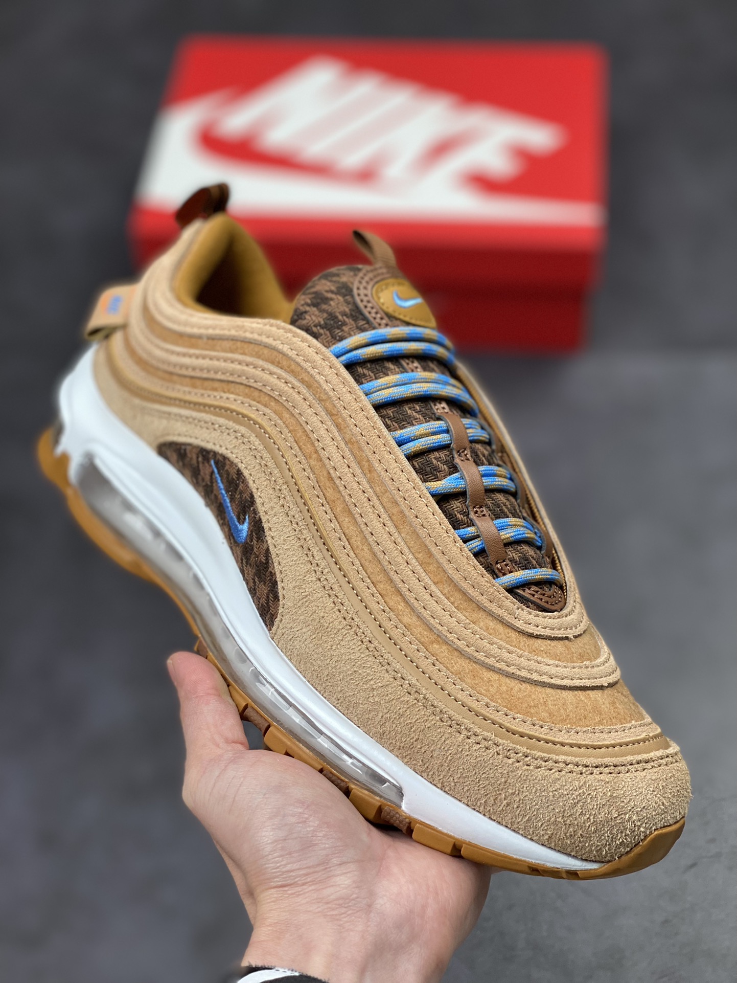 230 渠道订单NK Air Max 97 棕黄 DZ5348-288