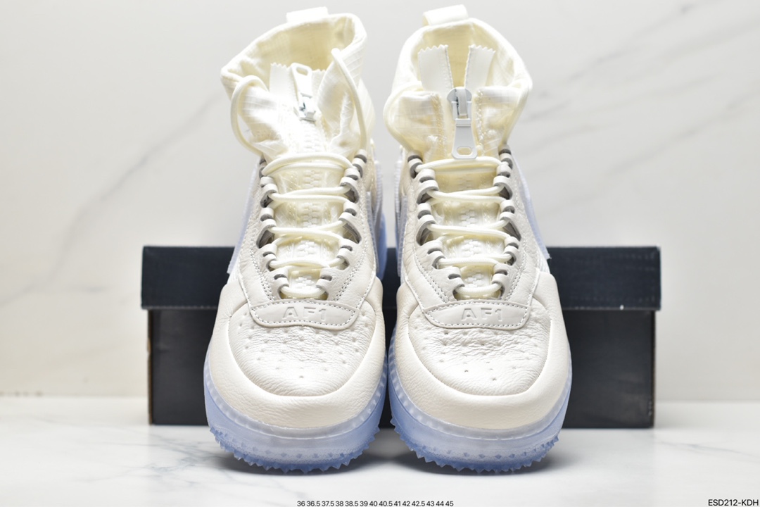 430 Air Force 1 High Gore-Tex “军事绿”空军高帮机拉能链休闲鞋 CQ7211-300