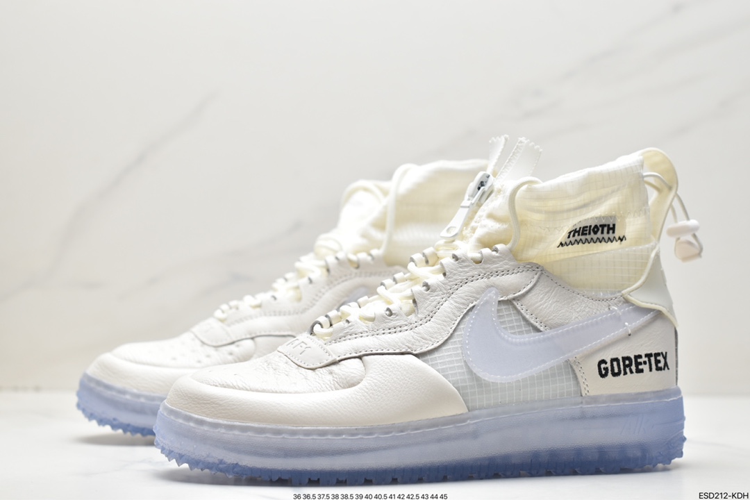 430 Air Force 1 High Gore-Tex “军事绿”空军高帮机拉能链休闲鞋 CQ7211-300