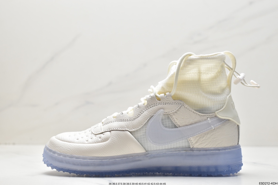 430 Air Force 1 High Gore-Tex “军事绿”空军高帮机拉能链休闲鞋 CQ7211-300