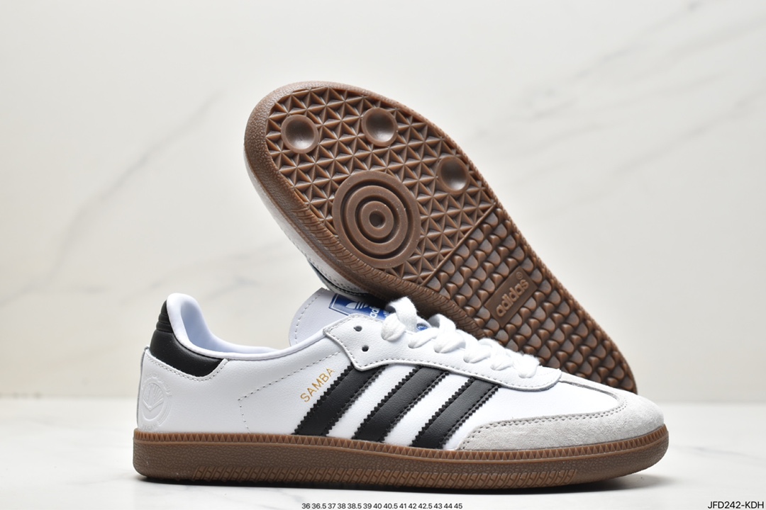 Adidas nearly 70 years of classic Samba OG original full head layer production super soft head layer FW2427