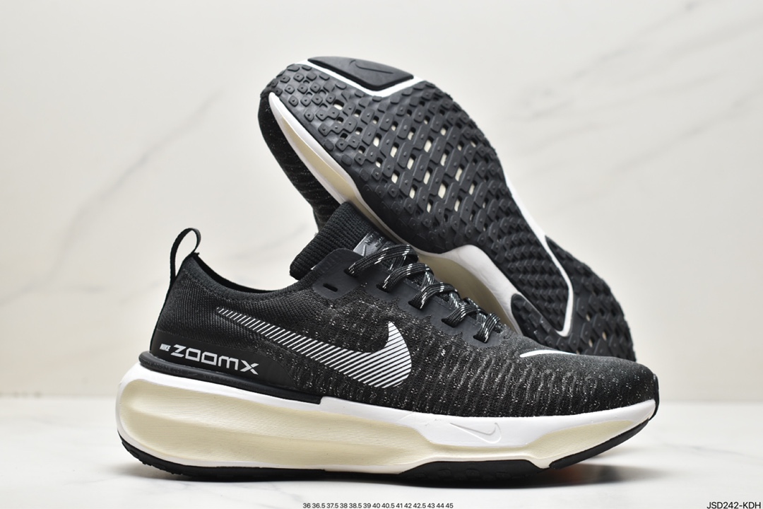 200 耐克NIKE ZOOMX INVINCIBLE RUN FK3 短跑马拉松系带系列轻量休闲运动慢跑鞋 DR2615-001