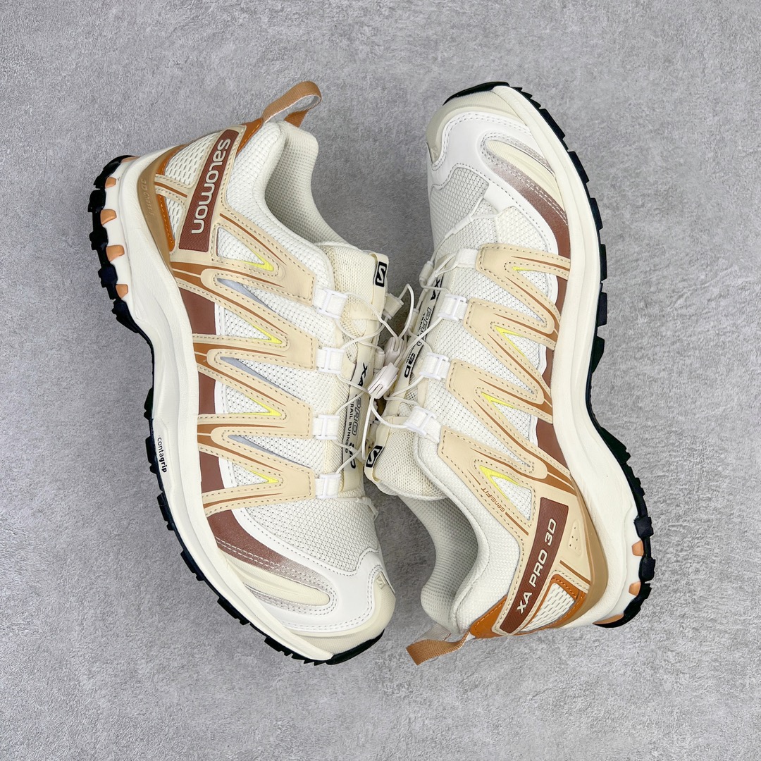 图片[3]-＃GX/绿X 纯原福利 SALOMON XA Pro 3D ADV 萨洛蒙潮流越野机能户外功能鞋 纯原外贸平台特供订单 耗时半年巨作 全套原纸板楦头开发 原厂特供网布配套加持 确保原汁原味 完美呈现版型 原档数据独家私模五层组合大底 男女鞋同步官方开发至46.5 原装Ortholite轻量化鞋垫 中底布带钢印编号 原厂TPU锁扣 进口港宝加持 后跟自然饱满 还原公司包裹性 鞋面采用SENSIFT贴合技术 全方位贴合包裹脚型 鞋跟部鞋底牵引设计 提供强大的抓地性能 更适应野外崎岖不平的道路 其3D ADVANCED CHASSIS底盘 材料轻量大化 钉齿设计更具稳定性 防护性 鞋底易磨损区运用CONTAGRIP高耐磨材料 应对城市硬质路面长距离跑考验 尺码：36 36.5 37.5 38 38.5 39 40 40.5 41 42 42.5 43 44 44.5 45 46 46.5-选品中心