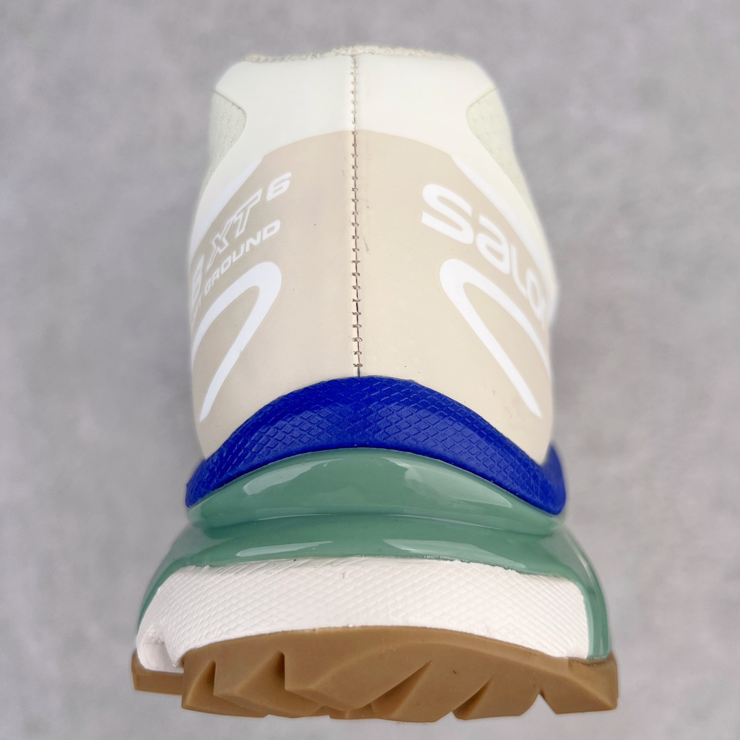 图片[8]-＃绿X/GX 纯原福利 Salomon XT-6 萨洛蒙复古潮流户外机能登山跑鞋 纯原外贸平台特供订单 耗时半年巨作 全套原纸板楦头开发 原厂特供网布配套加持 确保原汁原味 完美呈现版型 原档数据独家私模五层组合大底 男女鞋同步官方开发至46.5 原装Ortholite轻量化鞋垫 中底布带钢印编号 原厂TPU锁扣 进口港宝加持 后跟自然饱满 还原公司包裹性 鞋面以“锯齿”状的包裹系统呈现 在基色底之下加入了各种色点缀 将公司的最新技术和时尚前卫的造型融入耐用的长跑款式中 鞋面由 TPU 薄膜制成 并焊接在高耐磨网眼上 使其既时尚又坚固 由 ACS底盘支撑 可增强稳定性和支撑力 以及由橡胶凸耳 Contragrip外底覆盖的 EVA 缓冲中底 旨在应对崎岖的地形 鞋舌上的彩色Salomon 标签、Quicklace 系统以及鞋头、鞋舌和鞋跟上的附加品牌使细节更加完美 让穿着者可以轻松驾驭户外与通勤下的任何运动生活场景 无缝鞋身户外随意纵横 颜值与脚感兼备 出街通勤 绝对非常吸睛 你值得拥有 尺码：36 36.5 37.5 38 38.5 39 40 40.5 41 42 42.5 43 44 44.5 45 46 46.5 注意：偏小1码-选品中心