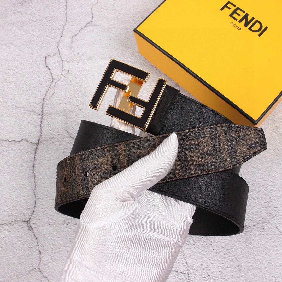 FENDI/芬迪宽38MM标志造型宽