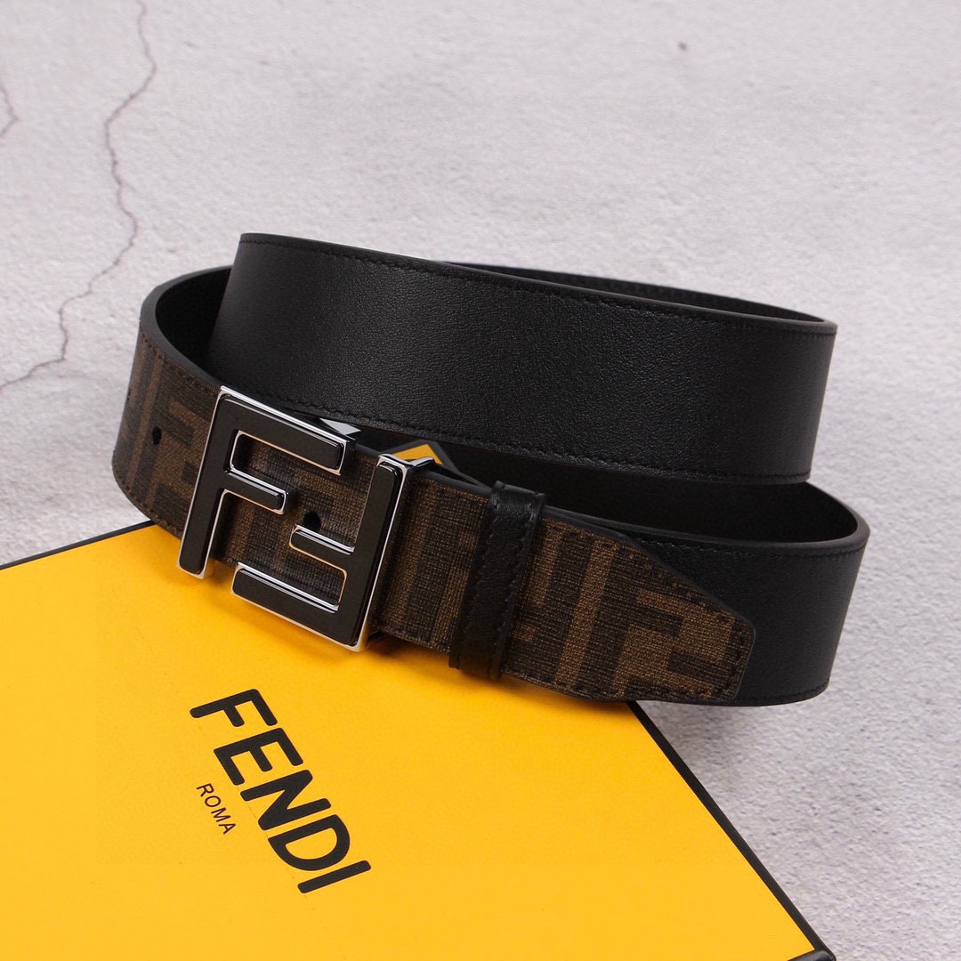 FENDI/芬迪宽38MM标志造型宽