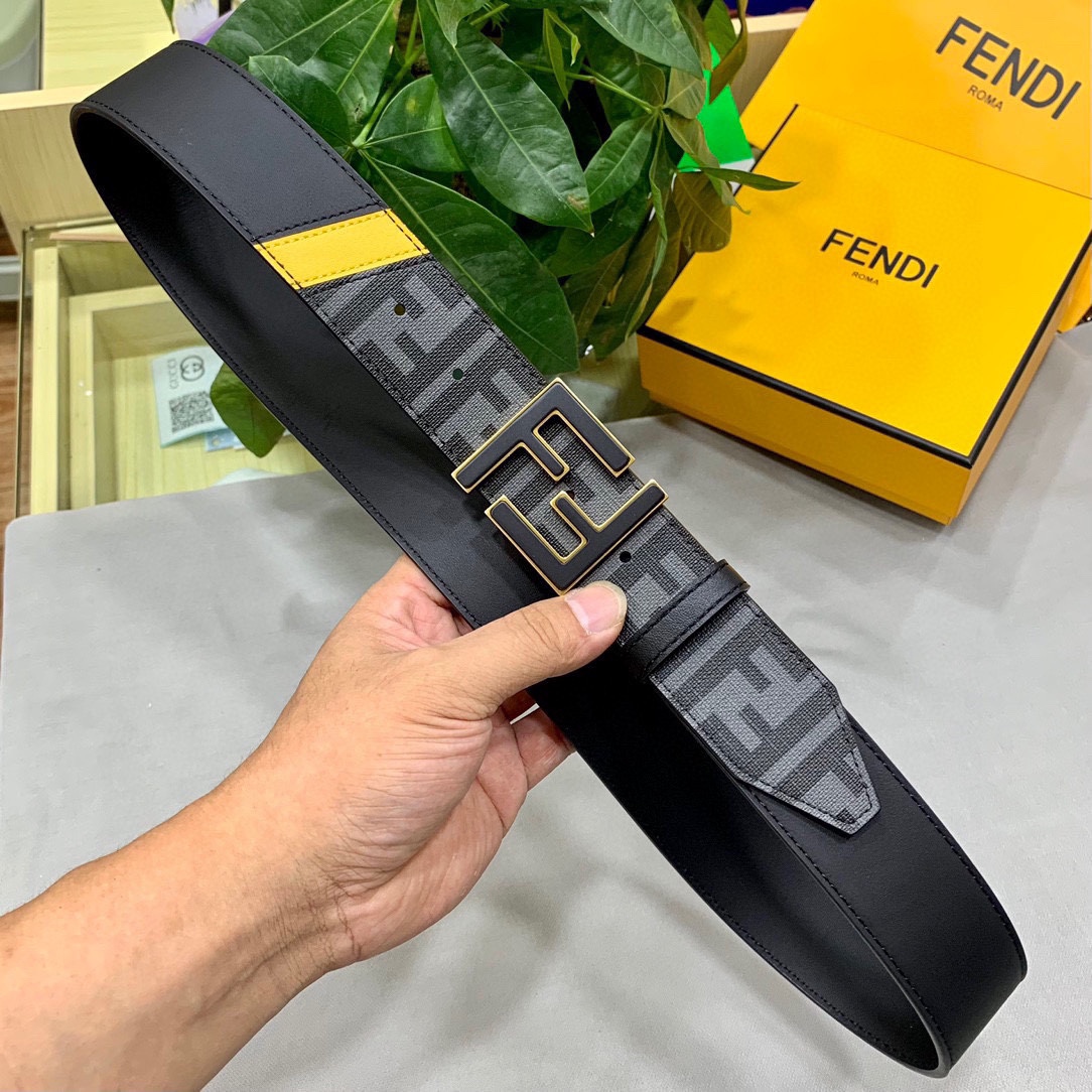 FENDI/芬迪宽38MM标志造型宽