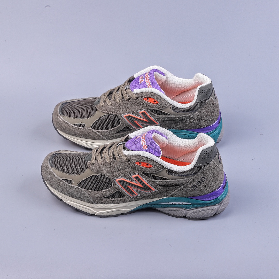 240 New Balance M990SO3 新百伦NB990V3 联名橄榄绿