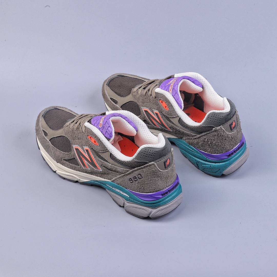 240 New Balance M990SO3 新百伦NB990V3 联名橄榄绿