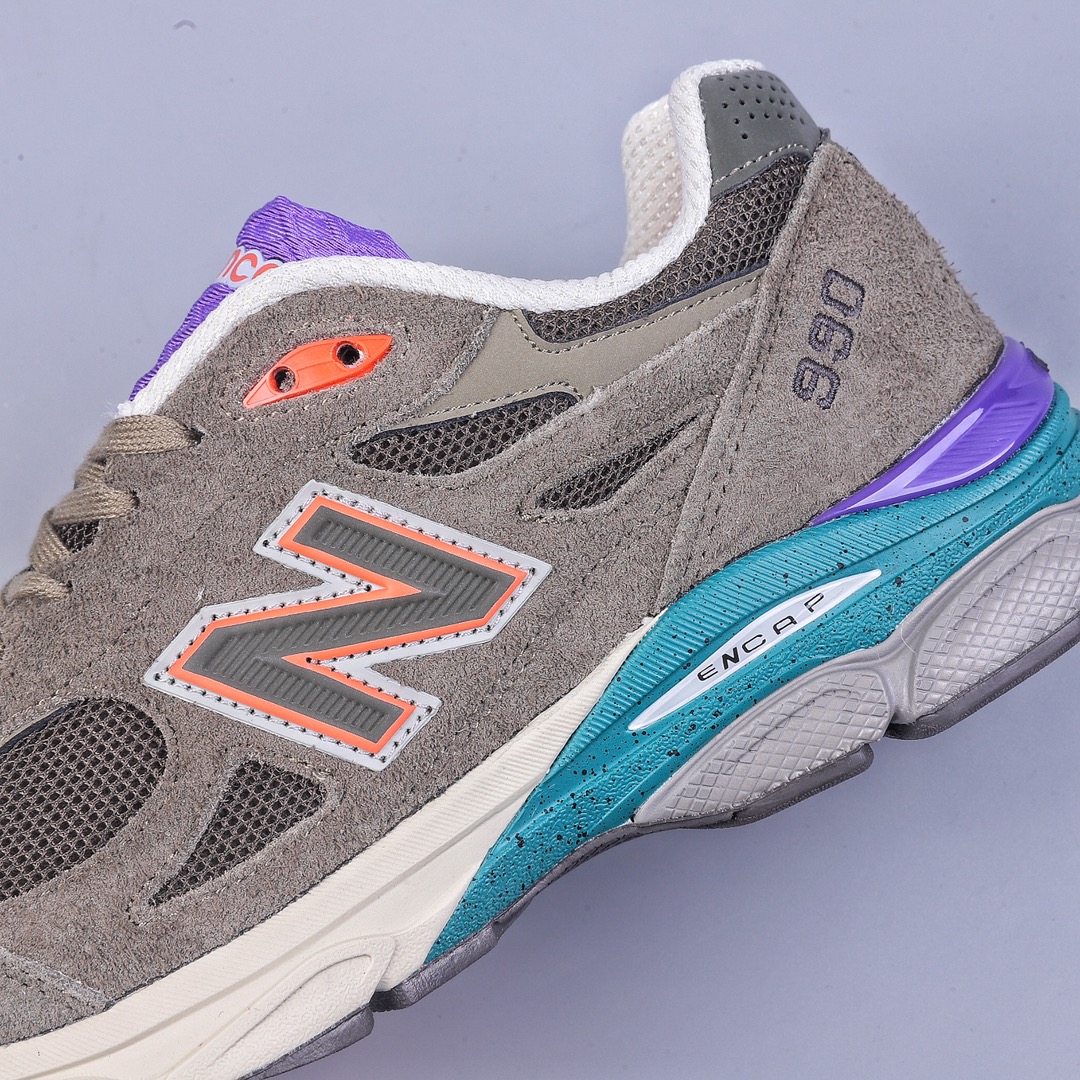 240 New Balance M990SO3 新百伦NB990V3 联名橄榄绿