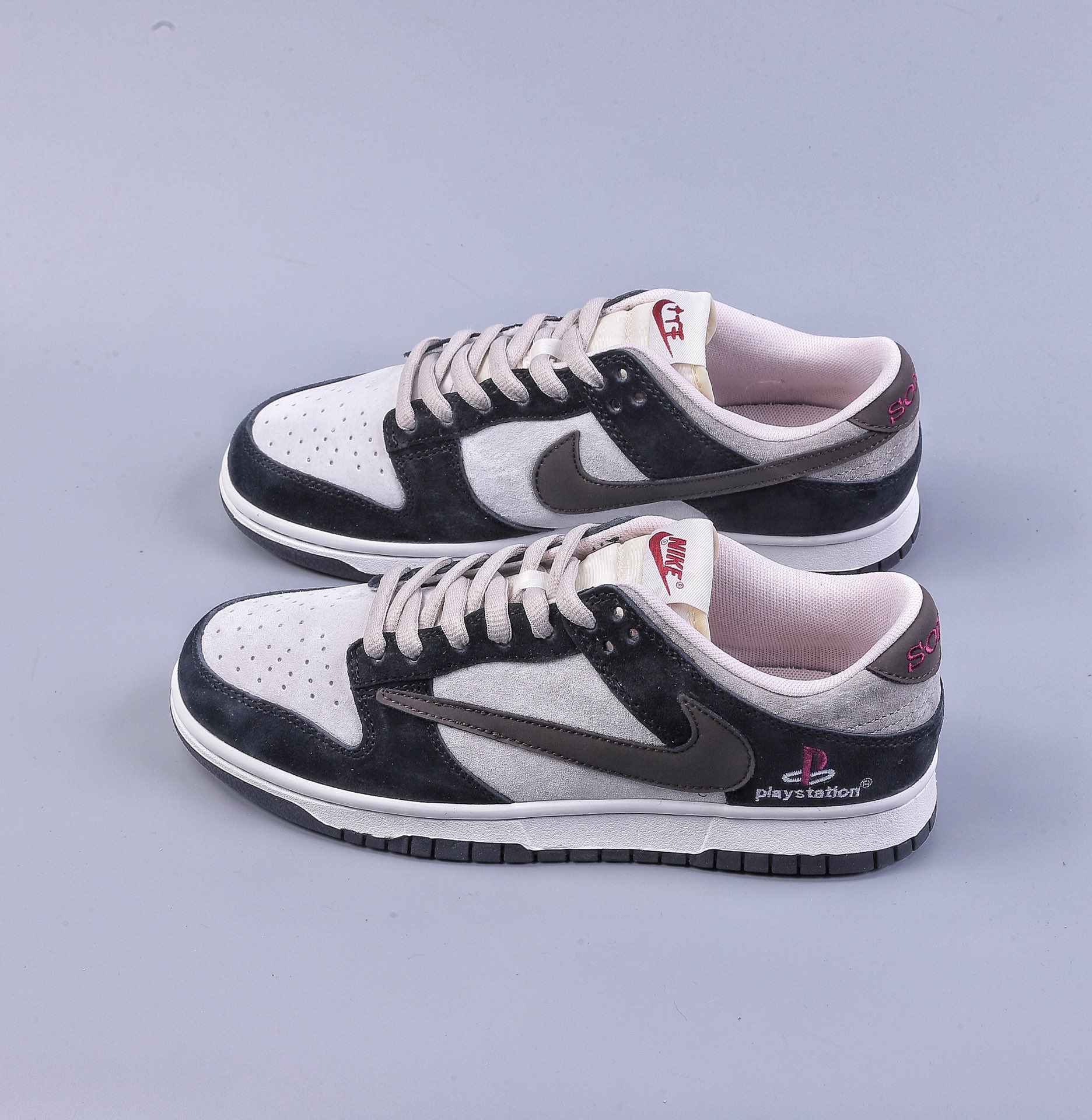240 Nike SB Dunk Low 麂皮黑棕倒钩 纯原大厂出品 CU1726-990