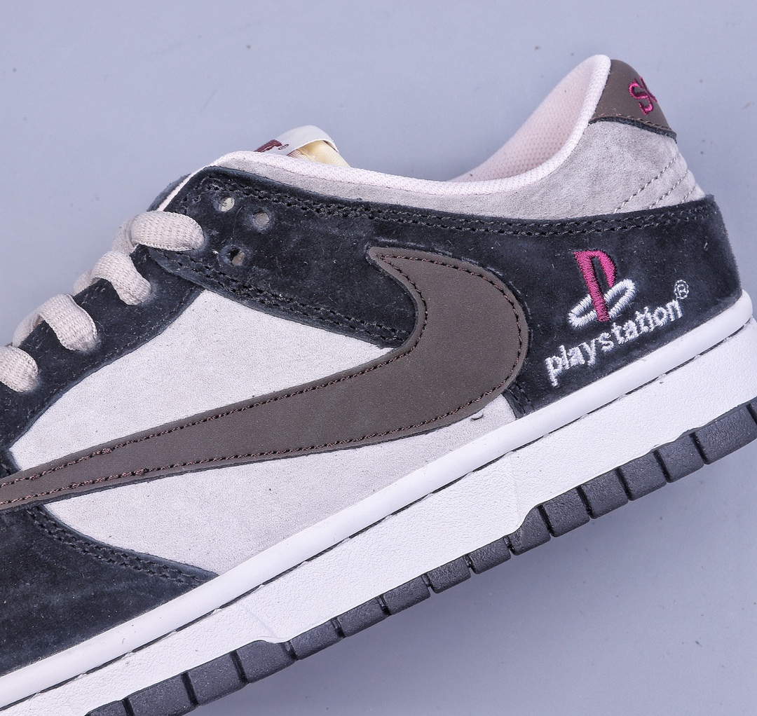 240 Nike SB Dunk Low 麂皮黑棕倒钩 纯原大厂出品 CU1726-990