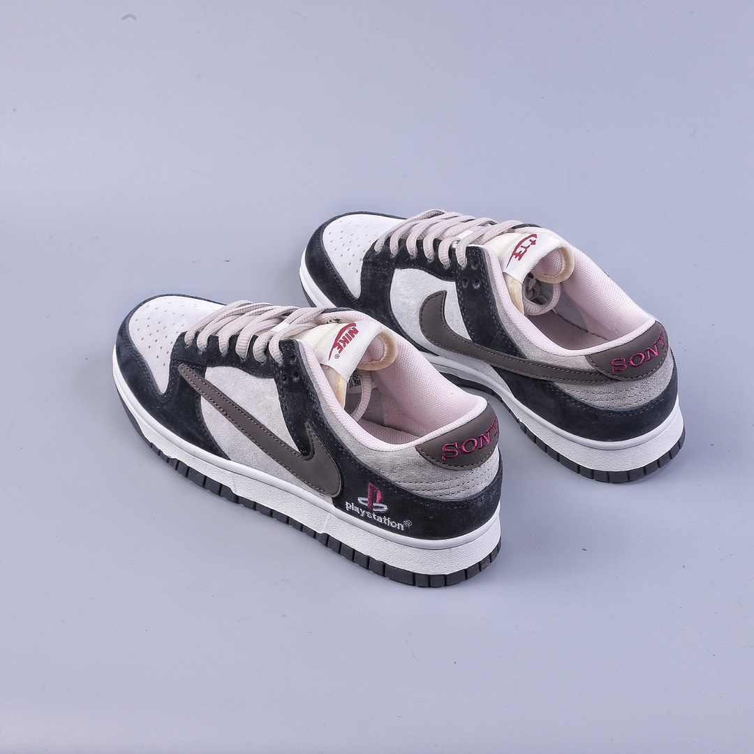 240 Nike SB Dunk Low 麂皮黑棕倒钩 纯原大厂出品 CU1726-990