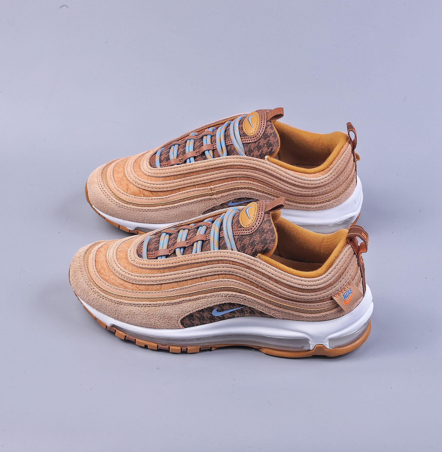 240 Nike Air Max 97 棕黄 全新配色原装批次子弹拆解原鞋开发 DZ5348-288
