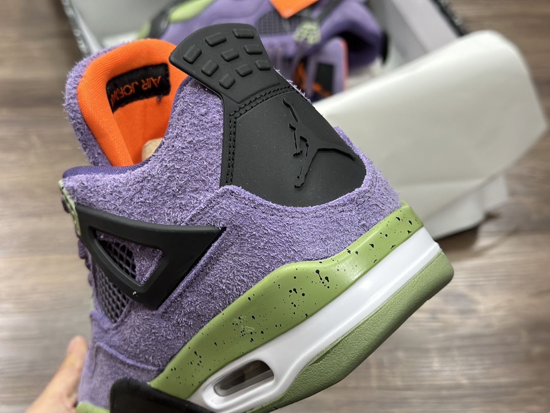 Air Jordan 4 aj4 Joe 4 ”Suede Purple” AQ9129-500