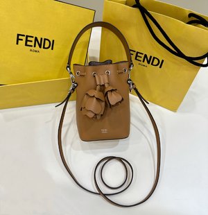 Where to Buy Fendi Mon Tresor Bucket Bags Calfskin Cowhide