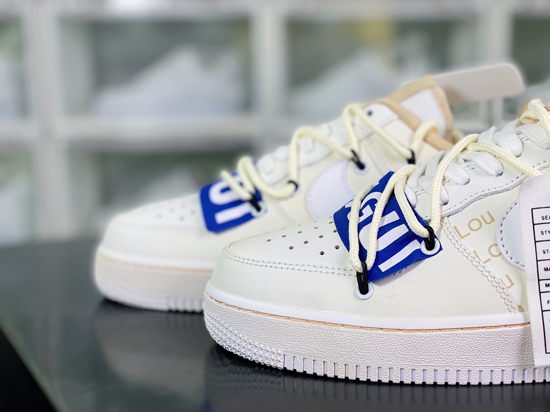 240 Air Force 1'07 Low”Beige/Blue/Yellow Smile”空军一号CW2288-111