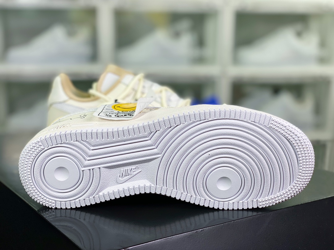 240 Air Force 1'07 Low”Beige/Blue/Yellow Smile”空军一号CW2288-111