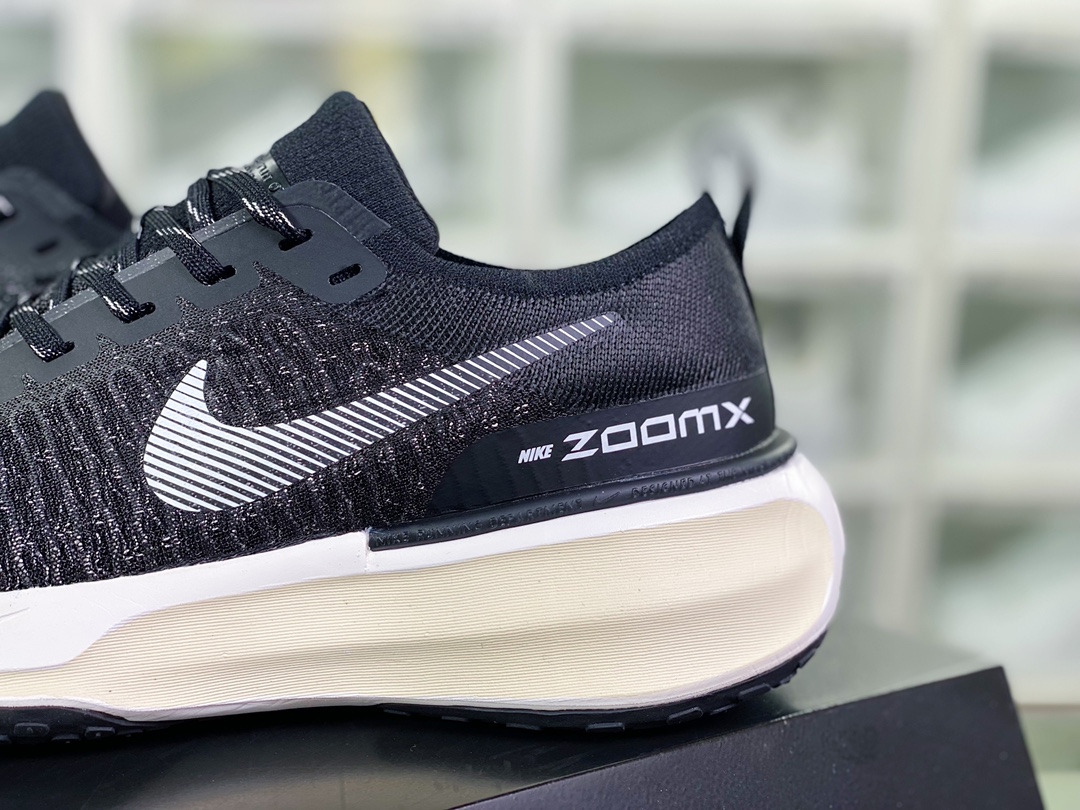220 ZoomX Invincible Run Flyknit 3”Black/White”不可战胜3代DR2615-001