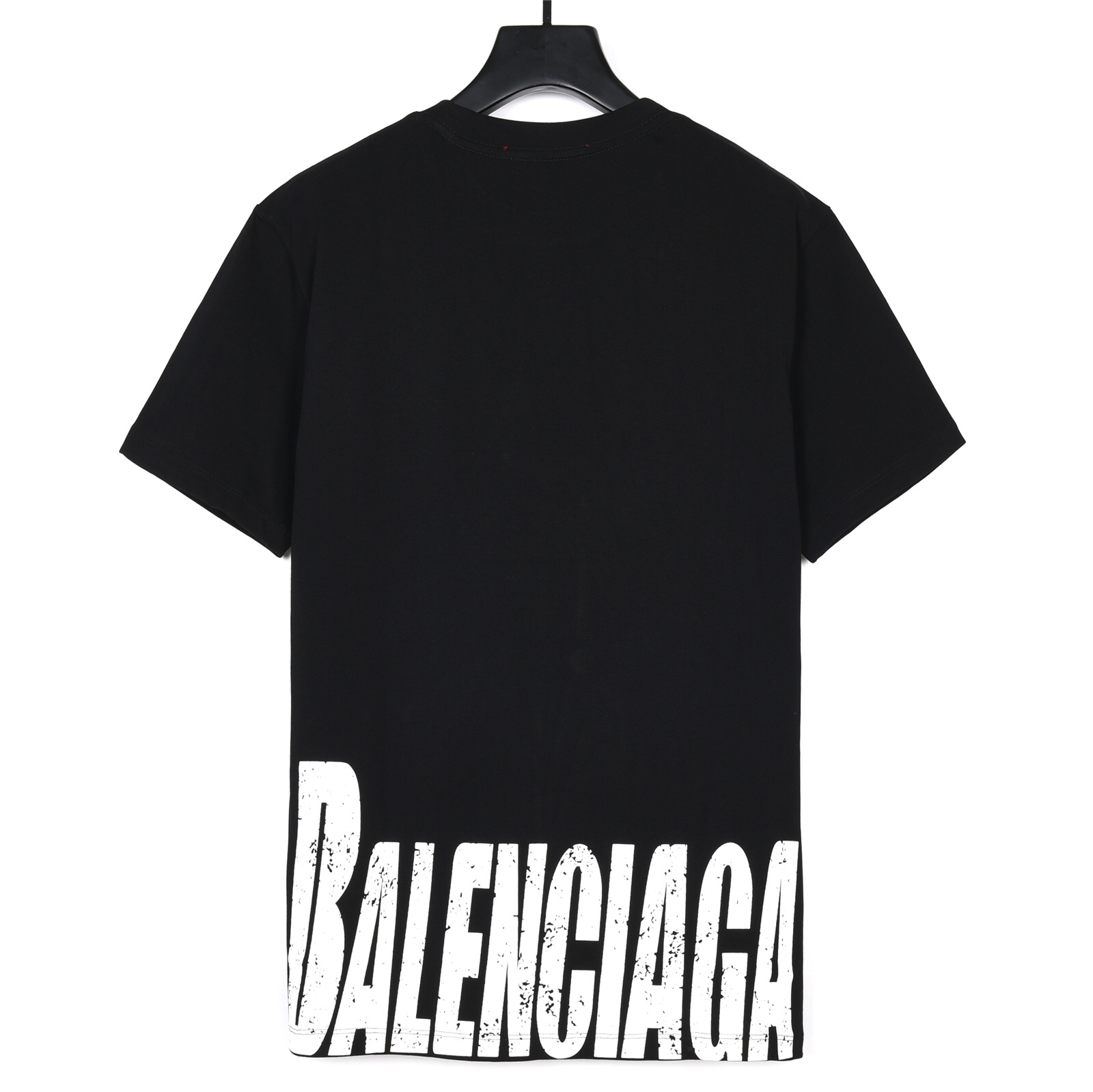 170 GUCCI BALENCIAGA 古驰联名巴黎世家手绘前后大字母logo短袖