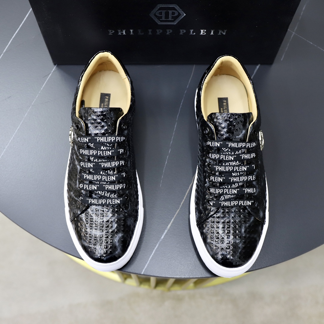 precio de fábrica 251PHILIPP PLEIN-Philip PLEINSize: 38-44 (45 personalizado) zapatos de los hombres