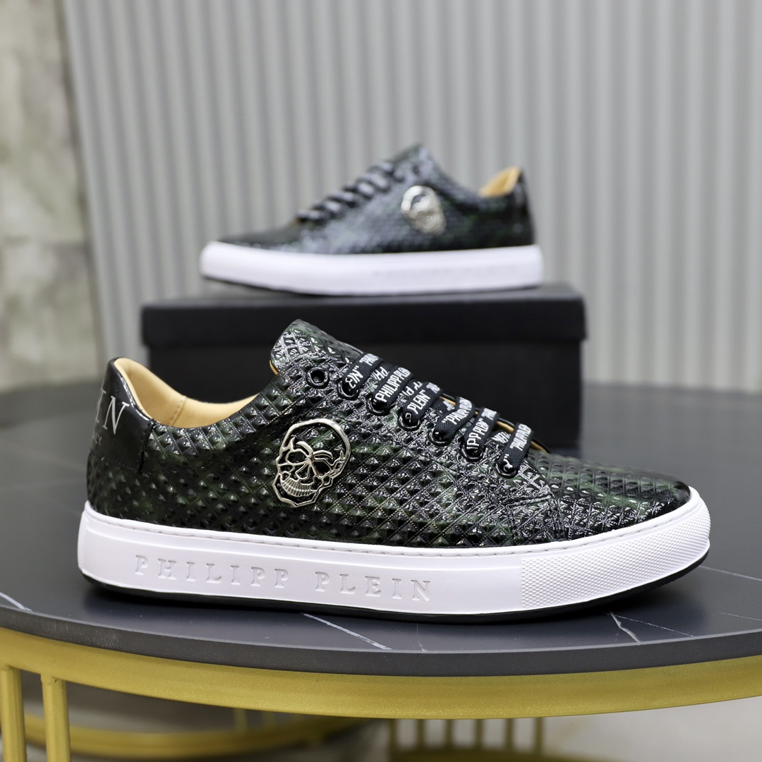 precio de fábrica 251PHILIPP PLEIN-Philip PLEINSize: 38-44 (45 personalizado) zapatos de los hombres