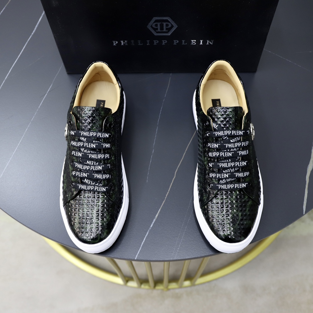 precio de fábrica 251PHILIPP PLEIN-Philip PLEINSize: 38-44 (45 personalizado) zapatos de los hombres