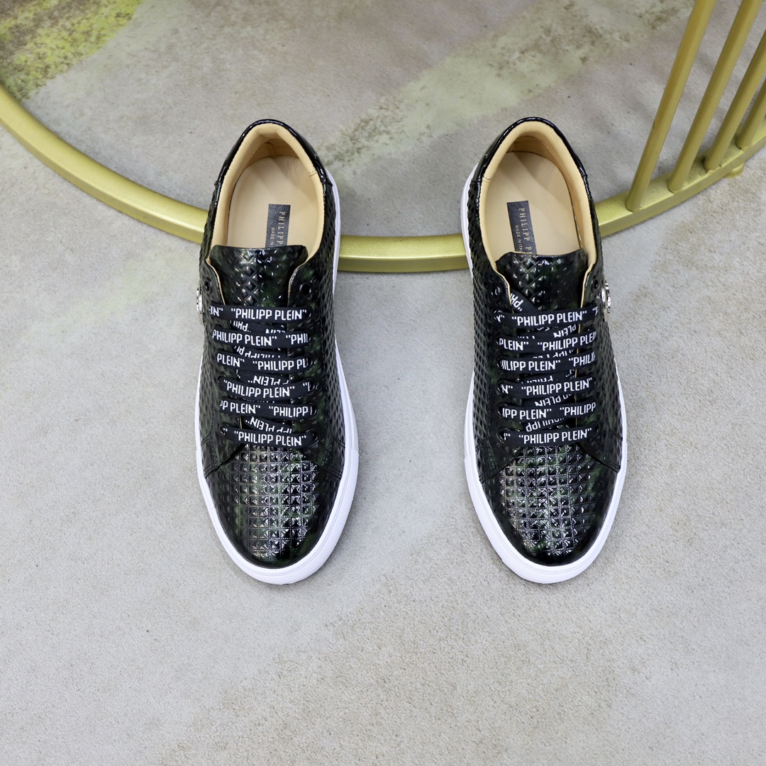 precio de fábrica 251PHILIPP PLEIN-Philip PLEINSize: 38-44 (45 personalizado) zapatos de los hombres